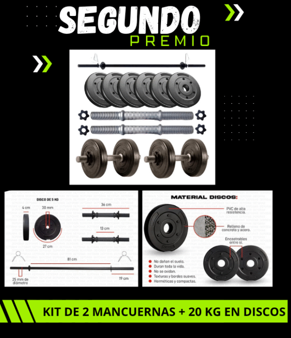 Sorteo de Productos Fitnes por falta de uso